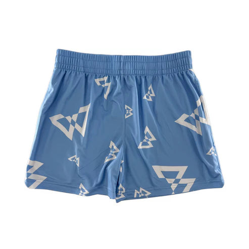 Beastmode Canvas Print Shorts (Carolina/White)