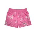 Beastmode Canvas Print Shorts (Pink/White)