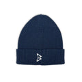 Beastmode B Logo Rib Cuffed Beanie (Navy/White)