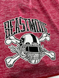 Beastmode Skeleton Sweat Short (Red Heather)