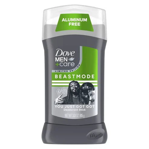 You Just Got Got Dove Men+Care Aluminum-Free Limited Edition Deodorant Stick Beastmode Collection - 3oz