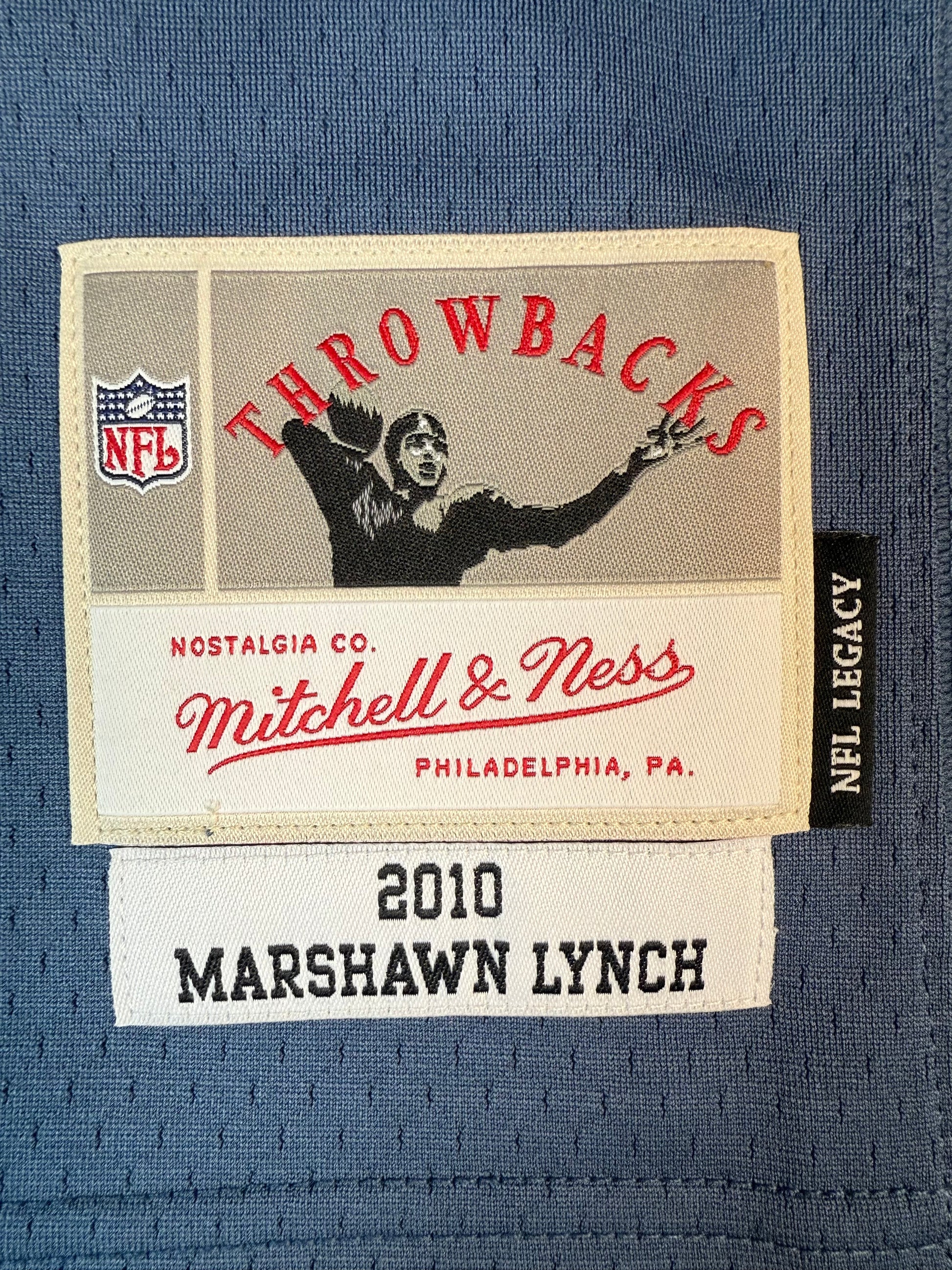 Mitchell & Ness Marshawn Lynch Seattle Seahawks 2010 Legacy Player Jersey