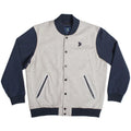 Technical Bomber (Grey Heather/Navy)